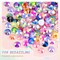 16,000pcs 4mm Resin Rhinestones – Colorful Flatback Gems with B7000 Jewelry Glue, Perfect for DIY Crafts, Bedazzling Clothing, Tumblers, Shoes, Fabric, and Nail Art